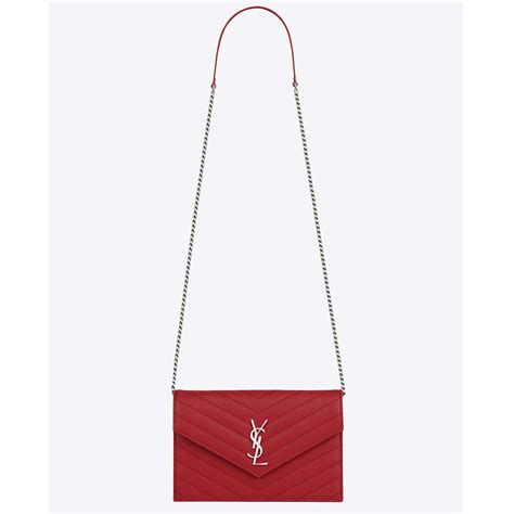 ysl envelope chain wallet medium